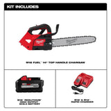 Milwaukee M18 FUEL 14inch Top Handle Chainsaw Kit