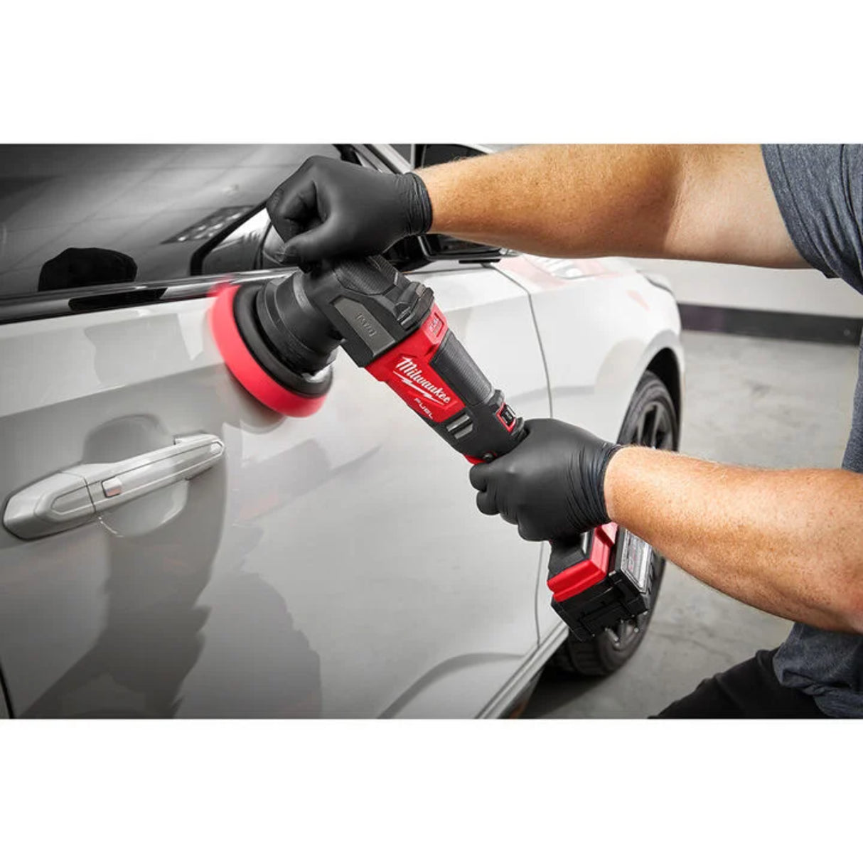 Milwaukee M18 FUEL 15mm Random Orbital Polisher Kit