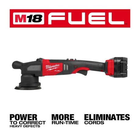 Milwaukee M18 FUEL 15mm Random Orbital Polisher Kit