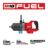 Milwaukee M18 FUEL 1inch D Handle High Torque Impact Wrench ONE KEY (Bare Tool)