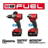 Milwaukee M18 FUEL 2 Tool Combo Kit with ONE-KEY