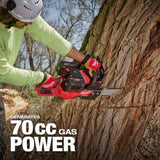 Milwaukee M18 FUEL 20 Inch Dual Battery Chainsaw Kit
