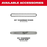 Milwaukee M18 FUEL 20 Inch Dual Battery Chainsaw Kit