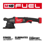 Milwaukee M18 FUEL 21mm Random Orbital Polisher (Bare Tool)