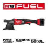 Milwaukee M18 FUEL 21mm Random Orbital Polisher Kit