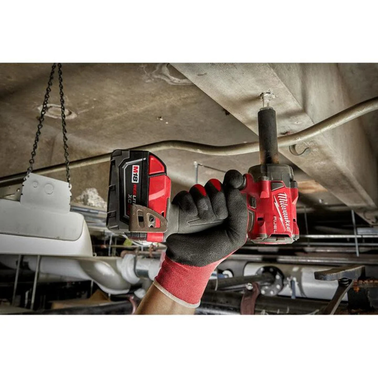 Milwaukee M18 FUEL 3/8 Compact Impact Wrench with Friction Ring (Bare Tool)
