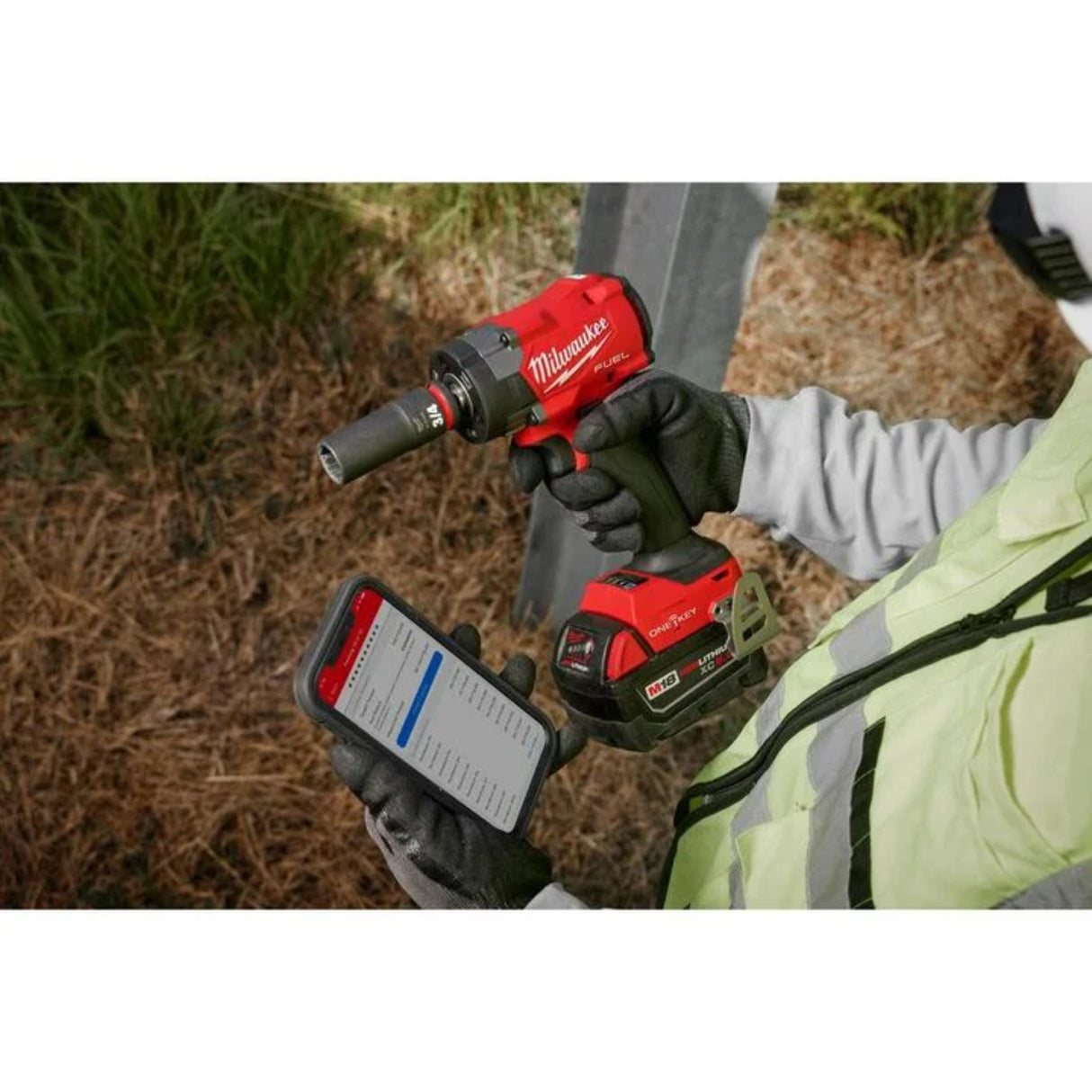 Milwaukee M18 FUEL 3/8 in Controlled Torque Compact Impact Wrench (Bare Tool) with TORQUE-SENSE