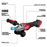 Milwaukee M18 FUEL 4-1/2 in / 5 in Dual-Trigger Braking Grinder (Bare Tool)