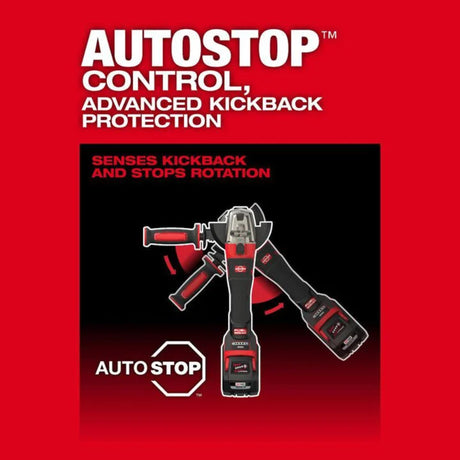 Milwaukee M18 FUEL 4-1/2 in / 5 in Dual-Trigger Braking Grinder (Bare Tool)