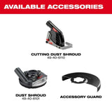 Milwaukee M18 FUEL 4-1/2 Inch-6 Inch Braking Grinder, Paddle Switch Kit