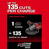 Milwaukee M18 FUEL 4-1/2 Inch-6 Inch Braking Grinder, Slide Switch (Bare Tool)
