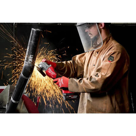 Milwaukee M18 FUEL 4-1/2 Inch-6 Inch Braking Grinder, Slide Switch (Bare Tool)