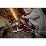 Milwaukee M18 FUEL 4-1/2 Inch-6 Inch Braking Grinder, Slide Switch (Bare Tool)