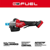 Milwaukee M18 FUEL 4 1/2 Inch - 6 Inch Dual Trigger Braking Grinder Paddle Switch with ONE KEY (Bare Tool)