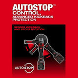 Milwaukee M18 FUEL 4 1/2 Inch - 6 Inch Dual Trigger Braking Grinder Paddle Switch with ONE KEY (Bare Tool)