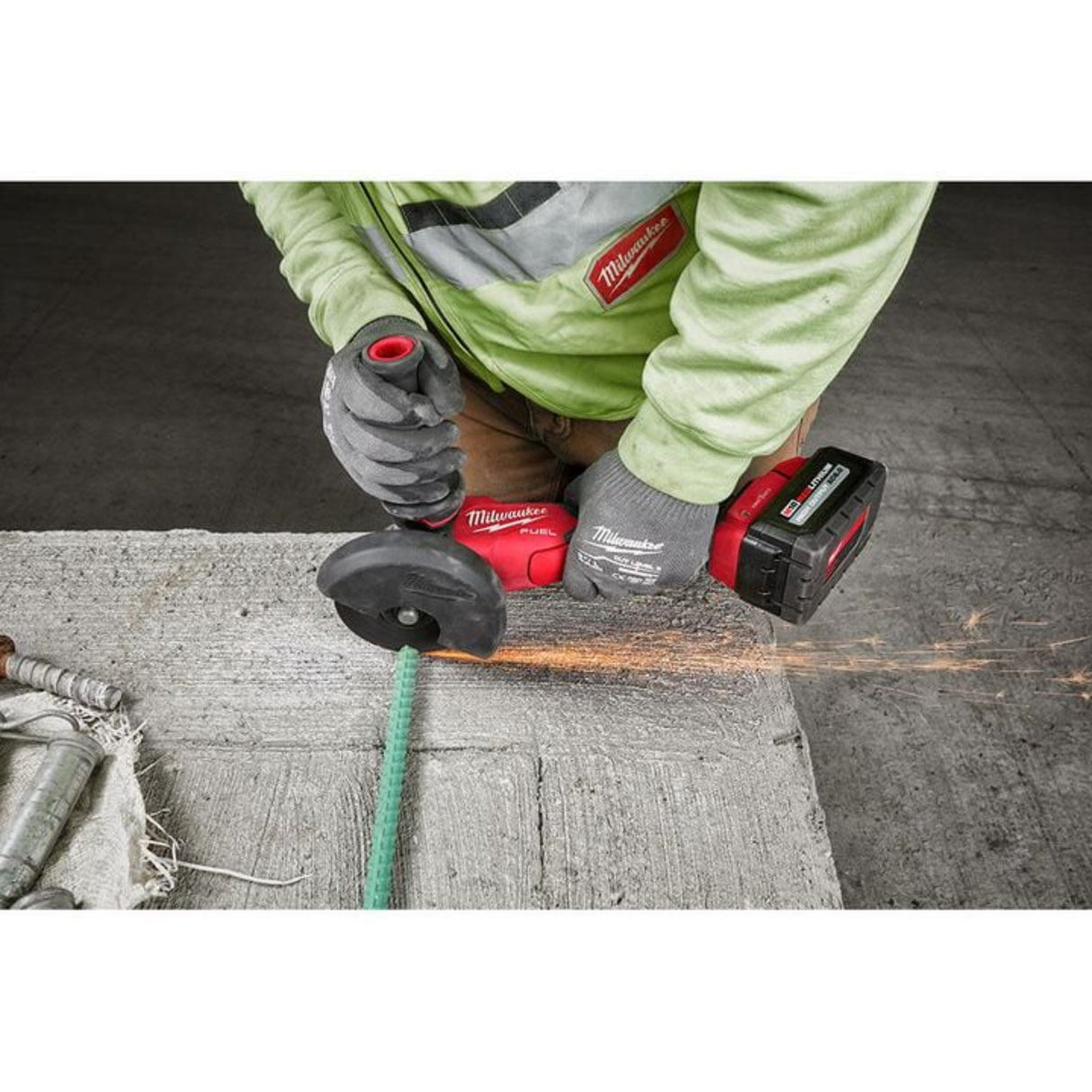 Milwaukee M18 FUEL 4 1/2inch / 5inch Braking Grinder Paddle Switch No Lock Kit