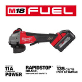 Milwaukee M18 FUEL 4-1/2inch / 5inch Grinder Paddle Switch No-Lock Kit