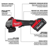 Milwaukee M18 FUEL 4-1/2inch / 5inch Grinder Paddle Switch No-Lock Kit
