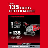Milwaukee M18 FUEL 4-1/2inch / 5inch Grinder Slide Switch Lock-On (Bare Tool)