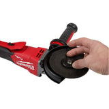 Milwaukee M18 FUEL 5inch Flathead Braking Grinder Paddle Switch No Lock (Bare Tool)