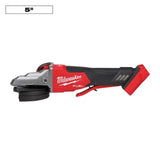 Milwaukee M18 FUEL 5inch Flathead Braking Grinder Paddle Switch No Lock (Bare Tool)