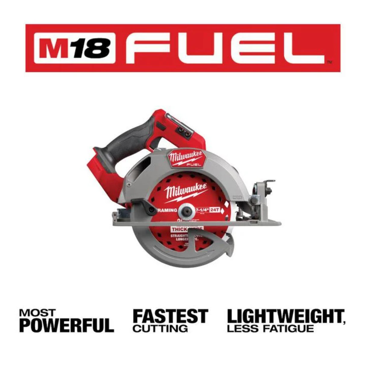 Milwaukee M18 FUEL 7-1/4 Inch Circular Saw (Bare Tool)