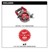 Milwaukee M18 FUEL 7-1/4 Inch Circular Saw (Bare Tool)