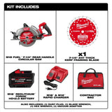 Milwaukee M18 FUEL 7-1/4 Inch Rear Handle Circular Saw Kit