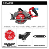 Milwaukee M18 FUEL 7-1/4 Inch Rear Handle Circular Saw with ONE-KEY (Bare Tool)