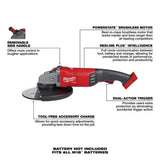 Milwaukee M18 FUEL 7 in. / 9 in. Large Angle Grinder (Bare Tool)