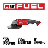 Milwaukee M18 FUEL 7 in. / 9 in. Large Angle Grinder (Bare Tool)