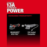 Milwaukee M18 FUEL 7 Inch Variable Speed Braking Grinder (Bare Tool)