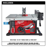 Milwaukee M18 FUEL 8-1/4 in. Table Saw with ONE-KEY (Bare Tool)