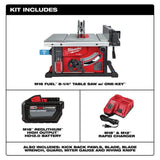 Milwaukee M18 FUEL 8-1/4 in. Table Saw with ONE-KEY Kit