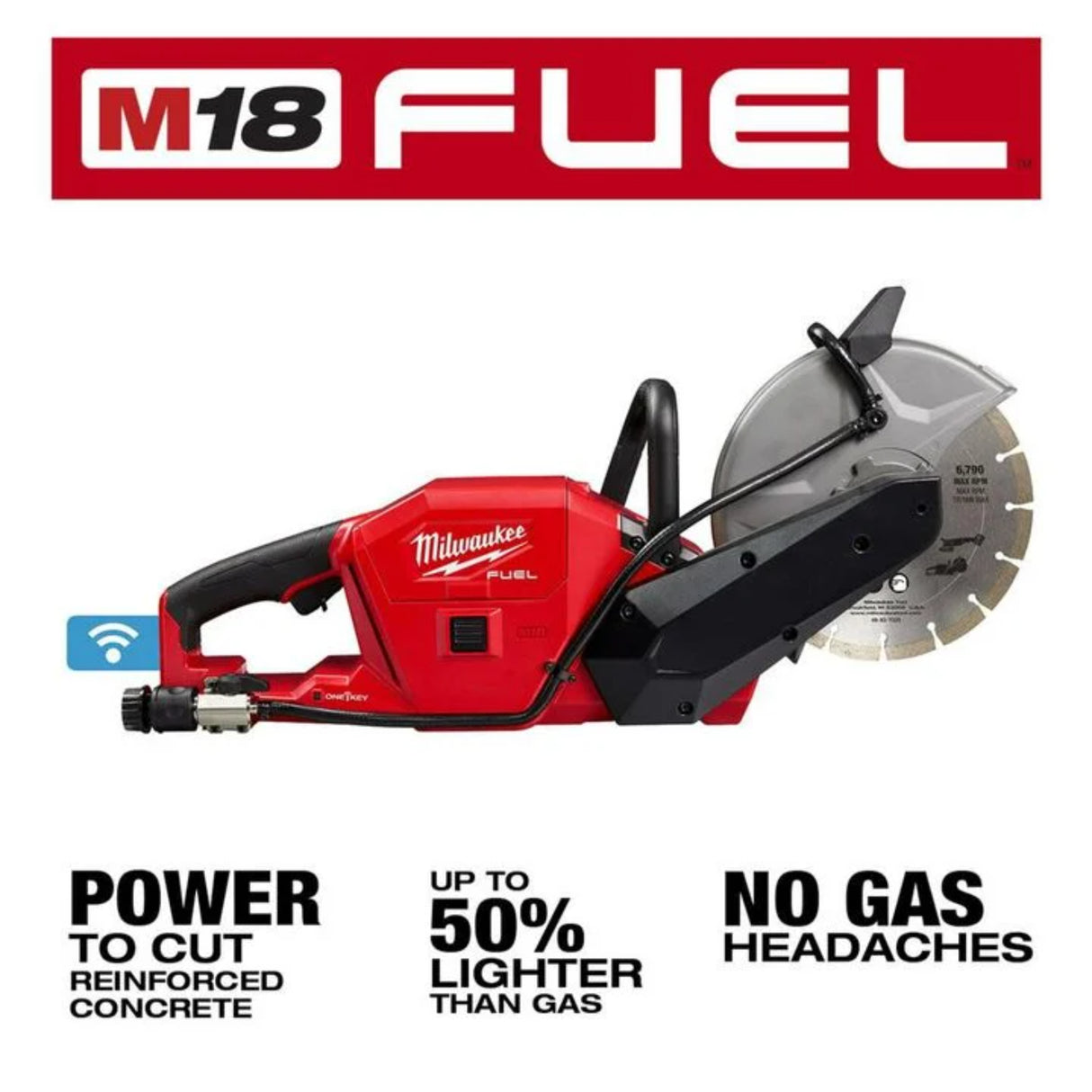 Milwaukee M18 FUEL 9inch Cut-Off Saw with ONE-KEY (Bare Tool)