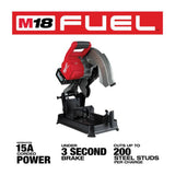 Milwaukee M18 FUEL Abrasive Chop Saw Kit 14inch
