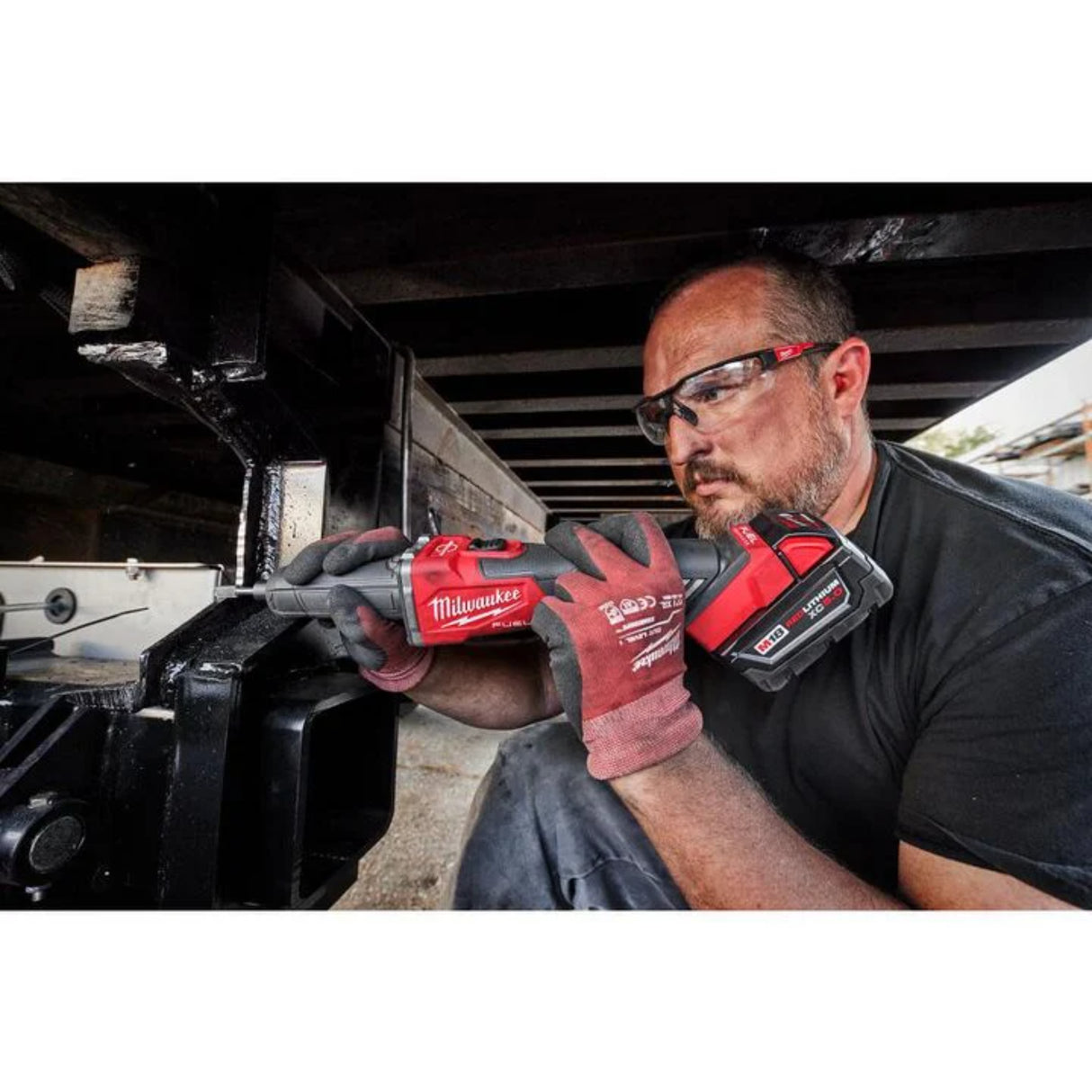 Milwaukee M18 FUEL Braking Die Grinder Slide Switch (Bare Tool)