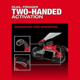 Milwaukee M18 FUEL Deep Cut Dual Trigger Band Saw with ONE-KEY (Bare Tool)