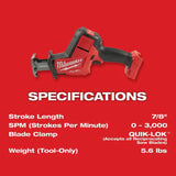 Milwaukee M18 FUEL HACKZALL Reciprocating Saw Kit