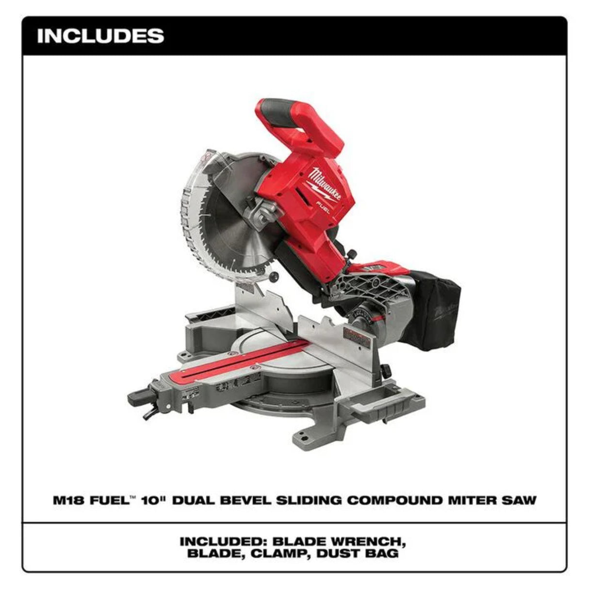 Milwaukee M18 FUEL HIGH DEMAND 10inch Miter Saw (Bare Tool)