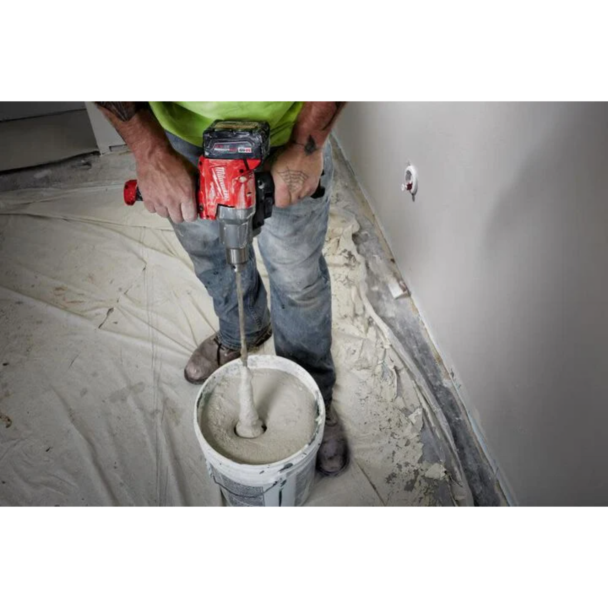 Milwaukee M18 FUEL Mud Mixer with 180 Degree Handle (Bare Tool)