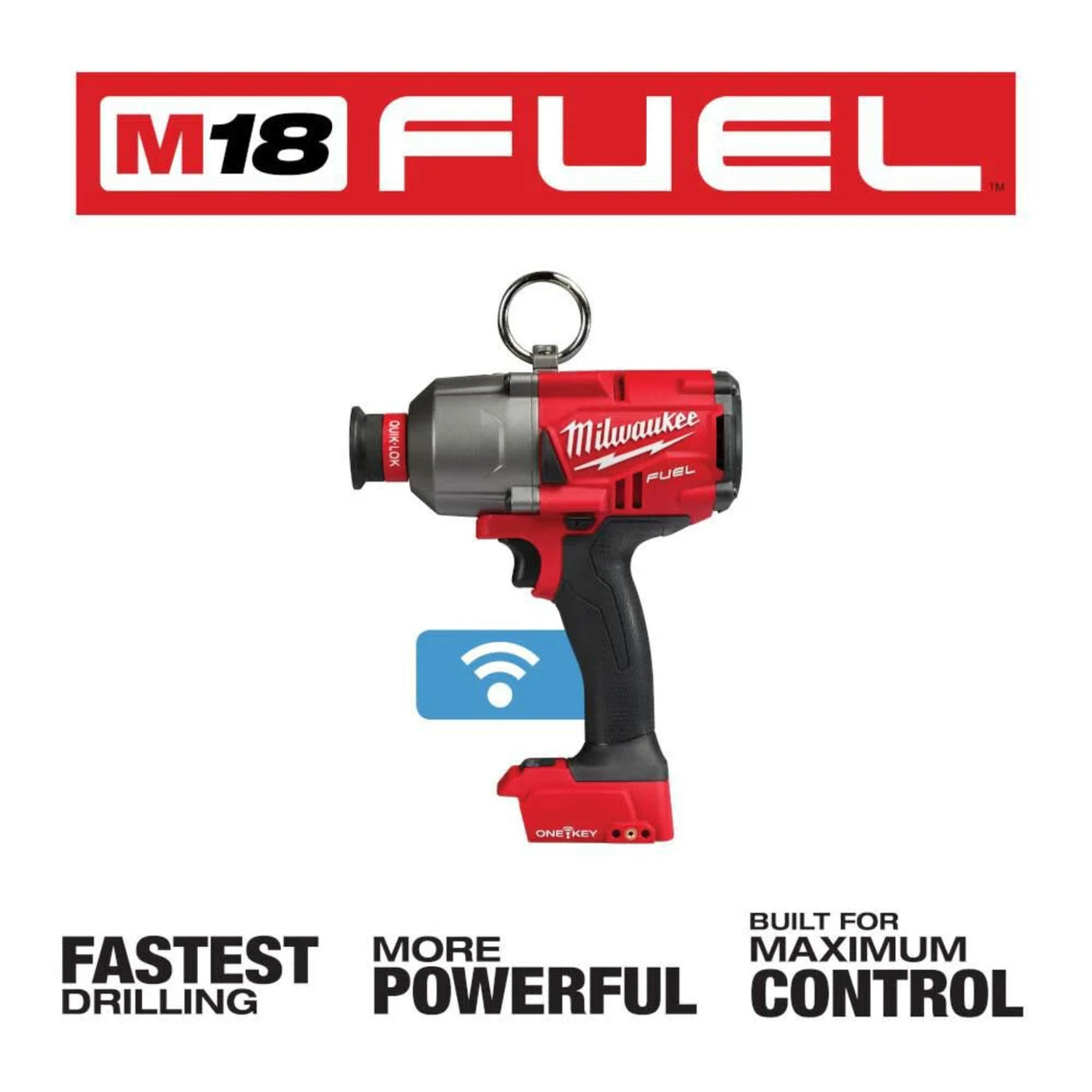 Milwaukee M18 FUEL ONE KEY 7/16inch Hex Utility High Torque Impact Wrench (Bare Tool)