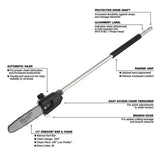 Milwaukee M18 FUEL QUIK-LOK 10 in. Pole Saw Attachment