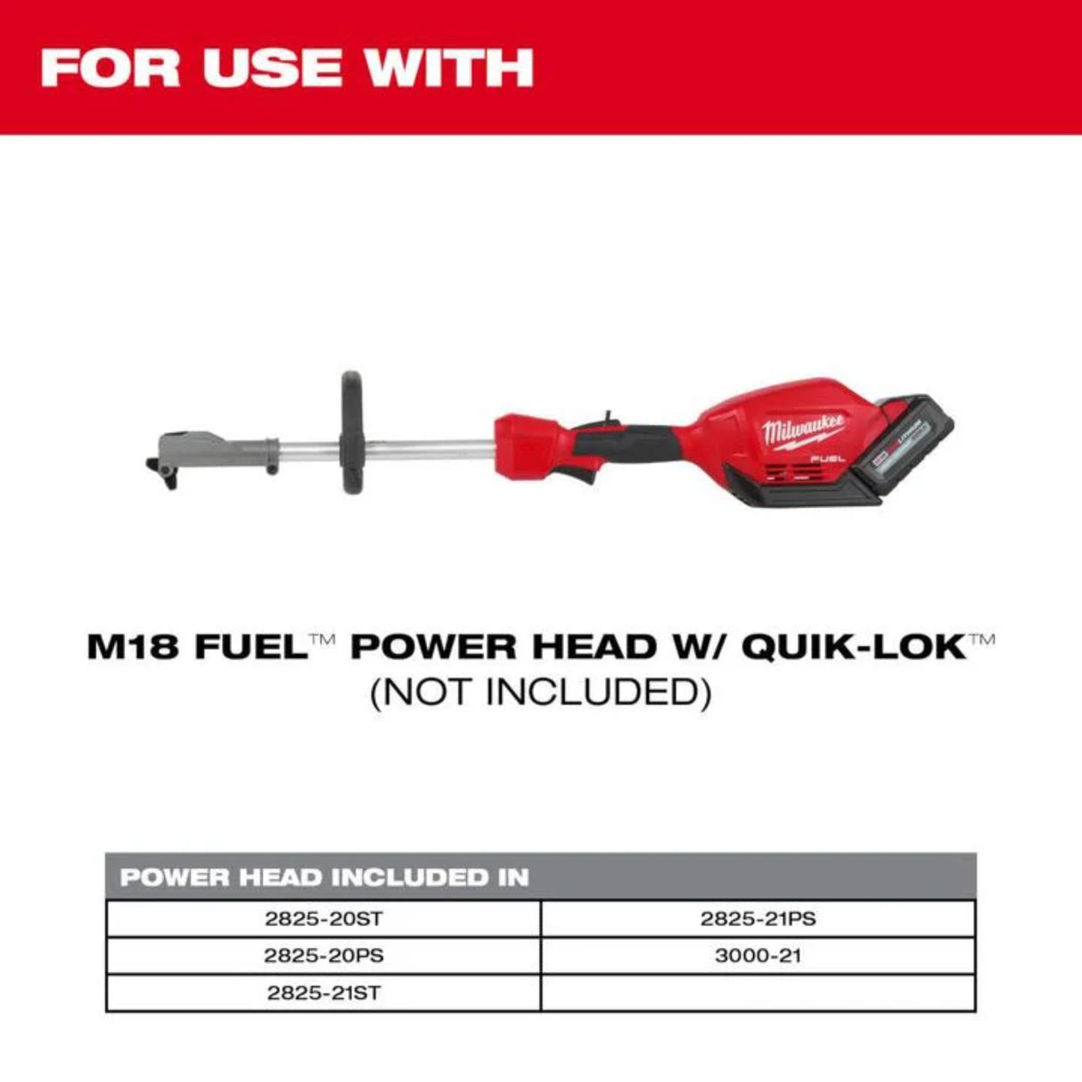 Milwaukee M18 FUEL QUIK-LOK 10 in. Pole Saw Attachment