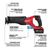 Milwaukee M18 FUEL SAWZALL Reciprocating Saw with ONE-KEY - 2 Battery XC5.0 Kit