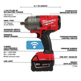Milwaukee M18 FUEL with ONE-KEY High Torque Impact Wrench 1/2inch Pin Detent Kit