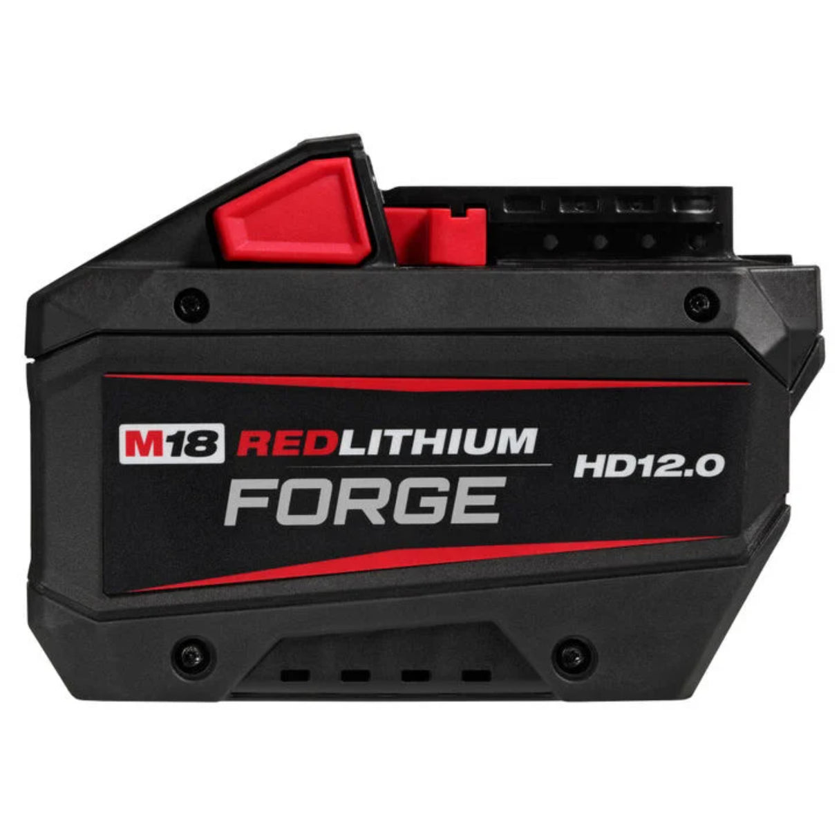 Milwaukee M18 REDLITHIUM FORGE HD 18 Volt 12Ah Power Tool Battery Pack with Fuel Indicator 10 Pack