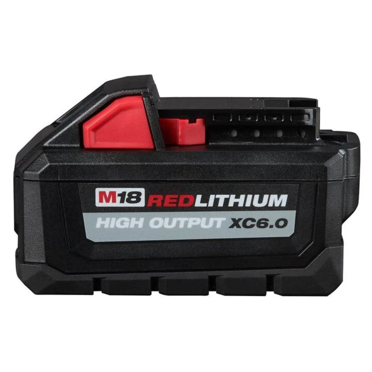 Milwaukee M18 REDLITHIUM HIGH OUTPUT XC 18V 6Ah Lithium Ion Power Tool Battery Pack with Fuel Indicator