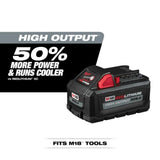 Milwaukee M18 REDLITHIUM HIGH OUTPUT XC 18V 6Ah Lithium Ion Power Tool Battery Pack with Fuel Indicator