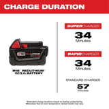 Milwaukee M18 REDLITHIUM XC 18V 3Ah Lithium Ion Power Tool Battery Pack with Fuel Indicator